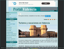 Tablet Screenshot of portalvalencia.net